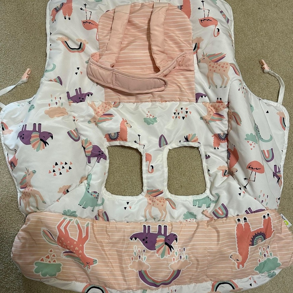 Kids Unicorn and Rainbow Cart Liner